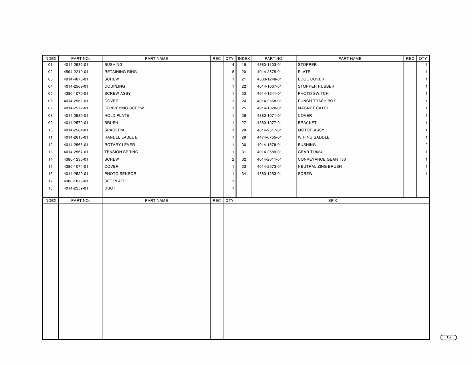 Konica-Minolta Options ZK-2 Parts Manual-6